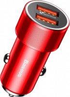 Photos - Charger BASEUS Small Screw Dual-USB Quick Charge Car Charger 