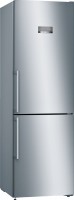 Photos - Fridge Bosch KGN36MLES silver