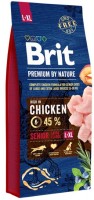 Photos - Dog Food Brit Premium Senior L+XL 