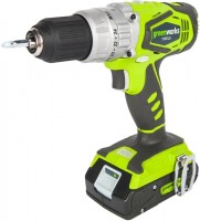 Photos - Drill / Screwdriver Greenworks G24CDB2X 3802407 