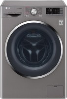 Photos - Washing Machine LG F2J7HS2S stainless steel