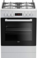 Photos - Cooker Beko FSE 62330 GWD white