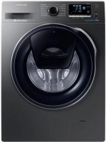 Photos - Washing Machine Samsung WW90K6414QX stainless steel