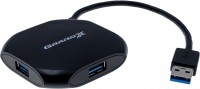 Photos - Card Reader / USB Hub Grand-X GH-415 