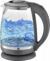 Photos - Electric Kettle Adler AD 1286 2200 W 2 L  gray