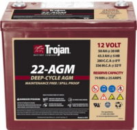 Photos - Car Battery Trojan Deep Cycle AGM (27-AGM)
