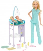 Photos - Doll Barbie Baby Doctor Playset DVG10 