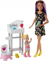 Photos - Doll Barbie Skipper Babysitters Inc. FHY97 