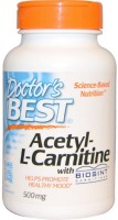 Photos - Fat Burner Doctors Best Acetyl-L-Carnitine 500 mg 60