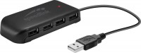 Photos - Card Reader / USB Hub Speed-Link Snappy Evo USB Hub 7 Port USB 2.0 Active 