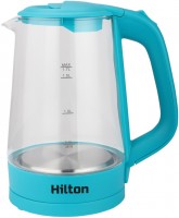 Photos - Electric Kettle HILTON HEK 177 turquoise