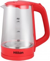 Photos - Electric Kettle HILTON HEK 178 red