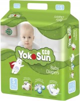 Photos - Nappies Yokosun Eco Diapers S / 70 pcs 