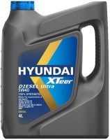Photos - Engine Oil Hyundai XTeer Diesel Ultra 5W-40 4 L