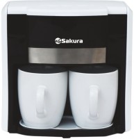 Photos - Coffee Maker Sakura SA-6110BW white