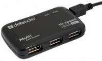 Card Reader / USB Hub Defender Combo 