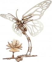 Photos - 3D Puzzle UGears Mechanical Butterfly 70081 