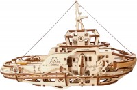 Photos - 3D Puzzle UGears Tugboat 70078 