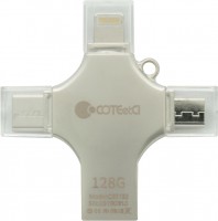 Photos - USB Flash Drive Coteetci iUSB 4-in-1 64 GB