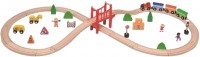 Photos - Car Track / Train Track VIGA Train Set 50266 