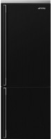 Photos - Fridge Smeg FA490RBL black