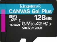 Photos - Memory Card Kingston microSDXC Canvas Go! Plus 128 GB