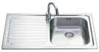 Photos - Kitchen Sink Smeg SP791S 790х500