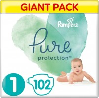 Photos - Nappies Pampers Pure Protection 1 / 102 pcs 