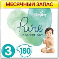 Photos - Nappies Pampers Pure Protection 3 / 180 pcs 
