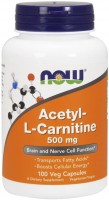 Photos - Fat Burner Now Acetyl L-Carnitine 500 mg 100