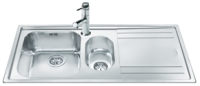 Photos - Kitchen Sink Smeg LE102D 1008х508