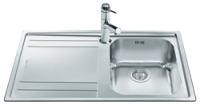 Photos - Kitchen Sink Smeg LE861S 868х508