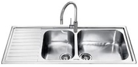 Photos - Kitchen Sink Smeg LGM116S 1160х500