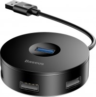 Card Reader / USB Hub BASEUS Round Box USB-A to USB 3.0 and 2xUSB 2.0 