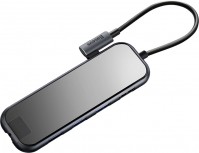 Card Reader / USB Hub BASEUS USB-C to 3xUSB3.0+HDMI+RJ45+PD 