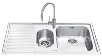 Photos - Kitchen Sink Smeg LM102S 1000х500