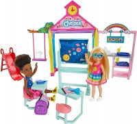 Photos - Doll Barbie Club Chelsea Doll and School Playset GHV80 