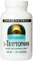 Photos - Amino Acid Source Naturals L-Tryptophan 500 mg 120 cap 