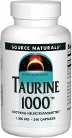 Photos - Amino Acid Source Naturals Taurine 1000 mg 120 cap 