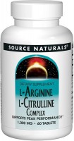 Photos - Amino Acid Source Naturals L-Arginine L-Citrulline Complex 120 tab 