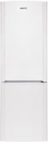 Photos - Fridge Beko CS 328020 white