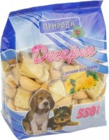 Photos - Dog Food Priroda Dessert Croissants Cheese Cocktail 550 g 