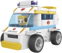 Photos - Construction Toy Paibloks Ambulance 62003W 