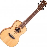 Photos - Acoustic Guitar Luna Uke Dragonfly Solid Spruce Concert 