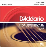 Photos - Strings DAddario Phosphor Bronze 3D 13-56 