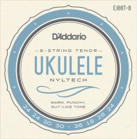 Photos - Strings DAddario Nyltech Ukulele 8-String Tenor 