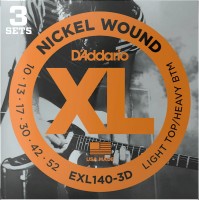 Photos - Strings DAddario XL Nickel Wound 3D 10-52 