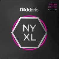 Strings DAddario NYXL Nickel Wound 8-String 9-80 