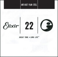Photos - Strings Elixir Anti-Rust Plain Steel Single 22 