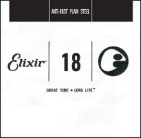 Photos - Strings Elixir Anti-Rust Plain Steel Single 18 